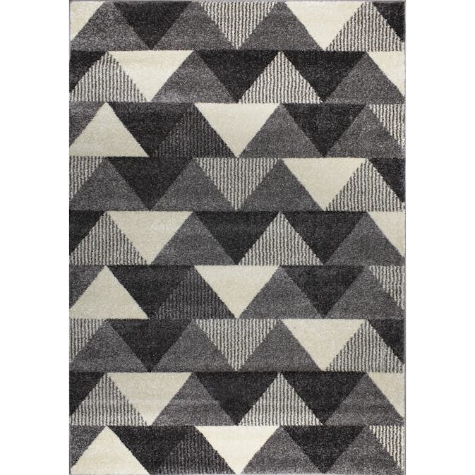 Wiltonmatta D-sign Palermo Ljusgrå/Vit