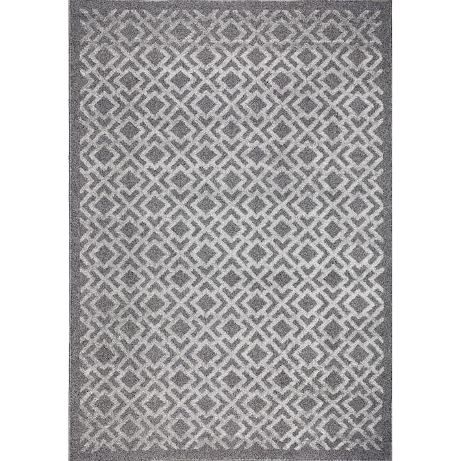 Wiltonmatta D-sign Terni Svart/Ljusgrå