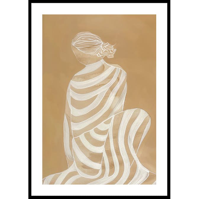 Poster Gallerix Femina Aquarelle