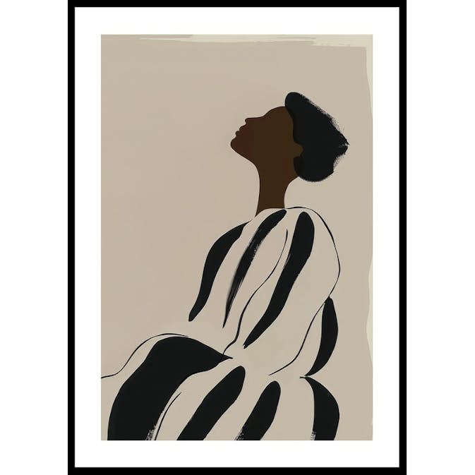 Poster Gallerix Gouache Femelle