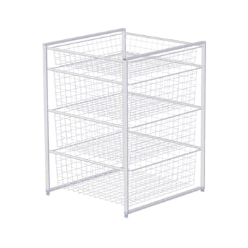 Startkit Lundbergs Wide Trådback Vit 550 mm