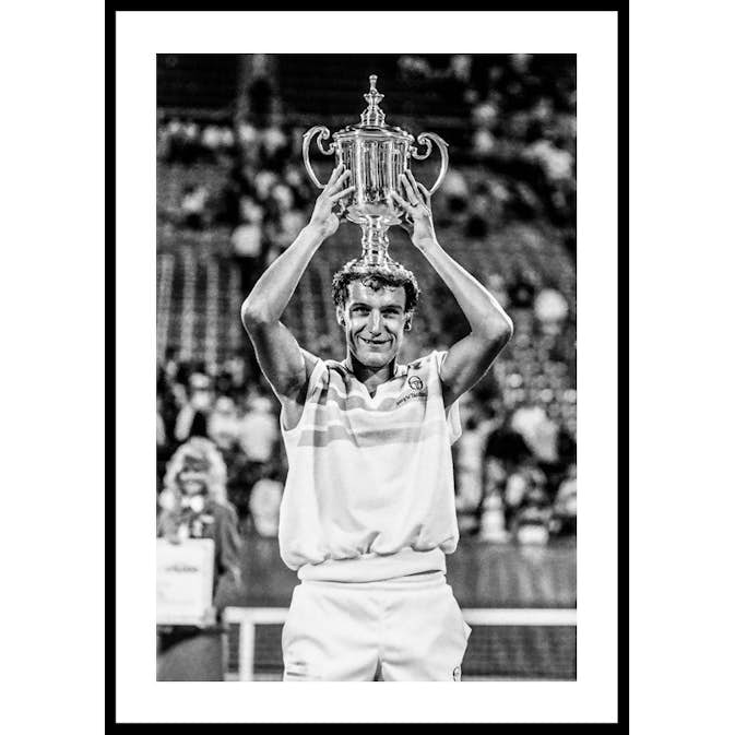 Poster Gallerix Mats Wilander US Open 1988