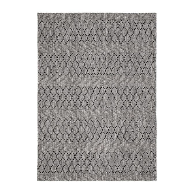 Flatvävd Matta KM Carpets Madrid Bell Grå