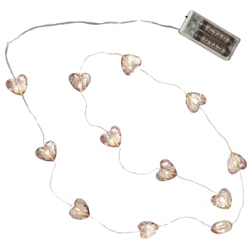 Ljusslinga Star Trading Valentine LED Batteridriven