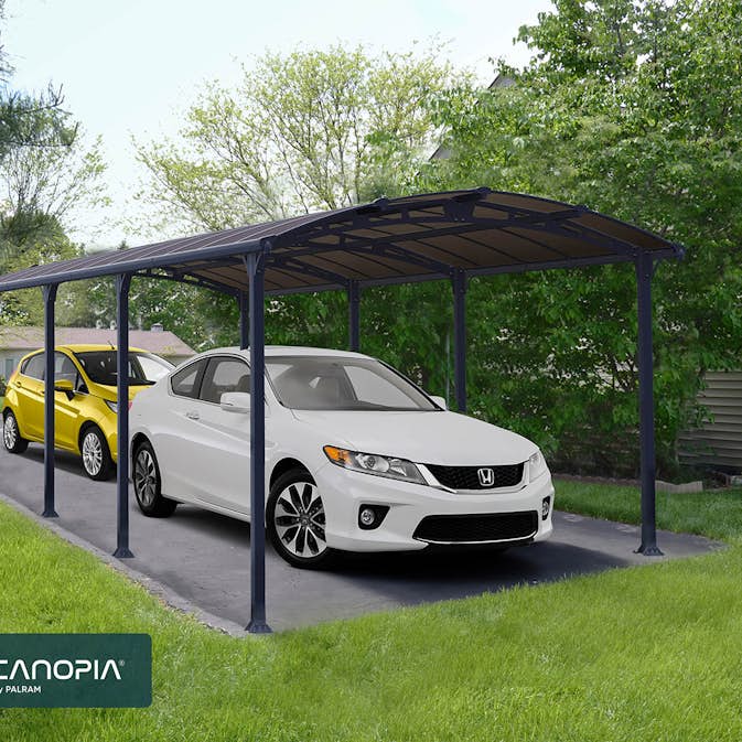Dubbel Carport Canopia by Palram Arcadia I Metall 3,6x8,5 m