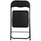 Klappstol Day Emil Svart Aluminumstol, Hopfällbar