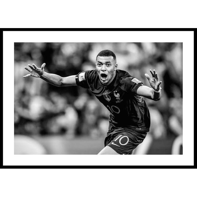 Poster Gallerix Kylian Mbappé World Cup 2022 No2