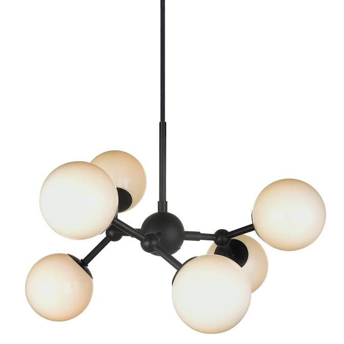Taklampa Halo Design Atom Chandelier 6L G9