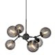 Taklampa Halo Design Atom Chandelier 6L G9
