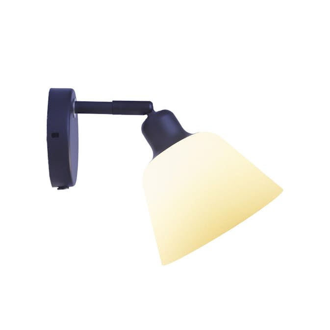 Vägglampa Halo Design Carpenter Opalglas