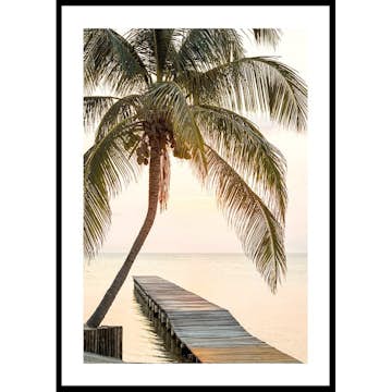 Poster Gallerix Tropical Serenity Sunset