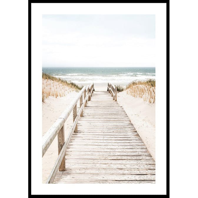 Poster Gallerix Oceanfront Pathway