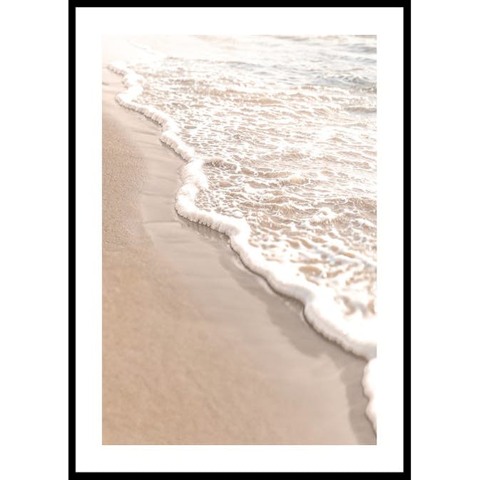 Poster Gallerix Coastal Foam Embrace