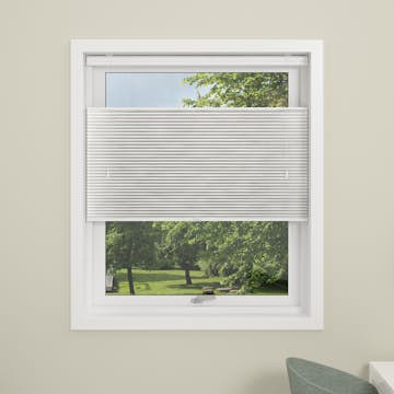 Plisségardin Debel Touch Split Ljusavskärmande