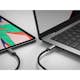 Adapter/Kontakt Linq USB-C to C 3.2 PD 100W 10Gbps 2m Svart