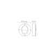 Downlight SG ARMATUREN Callisto Wall Gr 3000K