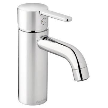 Tvättställsblandare Damixa Silhouet Låg med Bottenventil