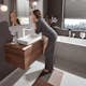 Tvättställsblandare Hansgrohe Vivenis 250 Waterfall utan Bottenventil
