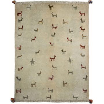 Persisk Matta D-sign Gabbeh Shiraz 750529