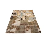 Persisk Patchworkmatta D-sign Handknuten 750665