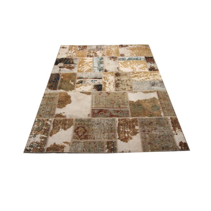 Persisk Patchworkmatta D-sign Handknuten 750665