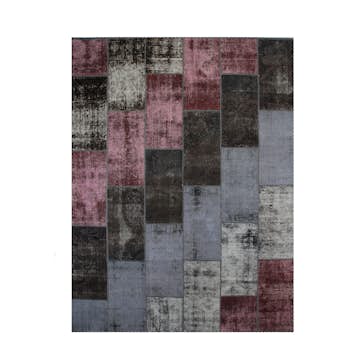 Persisk Patchworkmatta D-sign Handknuten 750773