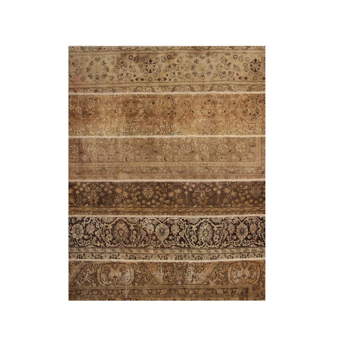 Persisk Patchworkmatta D-sign Handknuten 750856