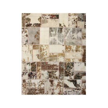 Persisk Patchworkmatta D-sign Handknuten 750879