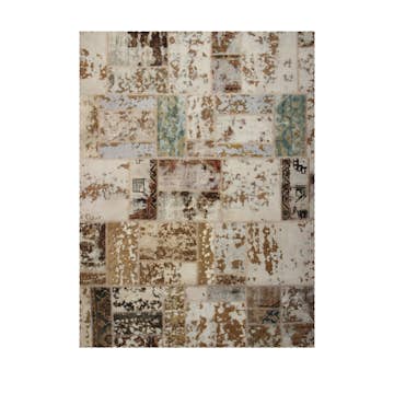 Persisk Patchworkmatta D-sign Handknuten 750900