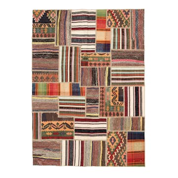 Persisk Patchworkmatta Arkiio Shiraz/Azerbajdzjan 146x202