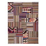 Persisk Patchworkmatta Arkiio Shiraz/Azerbajdzjan Flerfärgad 146x203