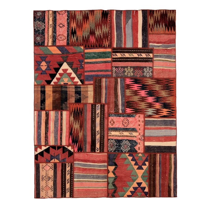 Persisk Patchworkmatta Arkiio Shiraz/Azerbajdzjan 152x202