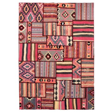 Persisk Patchworkmatta Arkiio Shiraz/Azerbajdzjan 163x230