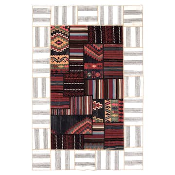 Persisk Patchworkmatta Arkiio Shiraz/Azerbajdzjan 158x236