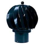 Vindfläkt Sunwind 110 mm Svart