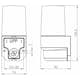 Vägglampa Ifö Electric Lampett 40W IP55