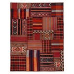 Persisk Patchworkmatta Arkiio 751159 Kelim Shiraz/Azerbajdzjan 153x206