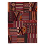 Persisk Patchworkmatta Arkiio 751181 Kelim Shiraz/Azerbajdzjan 154x205