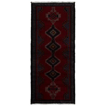 Persisk Matta Arkiio Beluch Röd 85x203