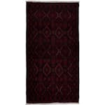 Persisk Matta Arkiio Beluch Svart 104x201