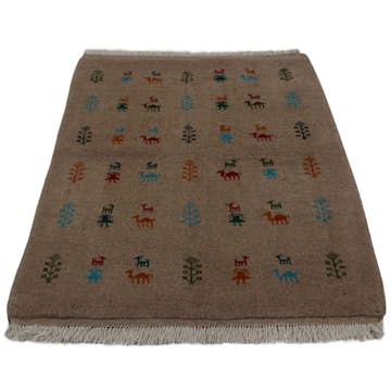 Persisk Matta Arkiio Gabbeh Khorasan 104x140