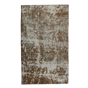 Persisk Matta Arkiio Tabriz Vintage Brun 108x180