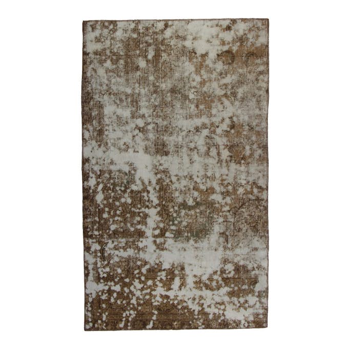 Persisk Matta Arkiio Tabriz Vintage Brun 108x180