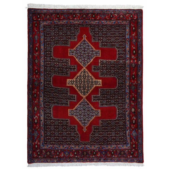 Persisk Matta Arkiio Senneh Exklusiv Dubbelvävd 125x169