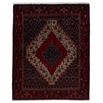 Handvävd Matta Arkiio Persisk Enkelvävd Senneh 127x159