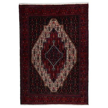 Persisk Matta Arkiio Senneh Exklusiv Enkelvävd 130x179