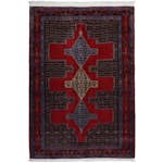 Persisk Matta Arkiio Senneh Dubbelvävd 122x173