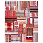 Persisk Patchworkmatta Arkiio Flerfärgad 163x203