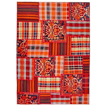 Persisk Patchworkmatta Arkiio Flerfärgad 165x234