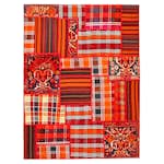 Persisk Patchworkmatta Arkiio Flerfärgad 152x204